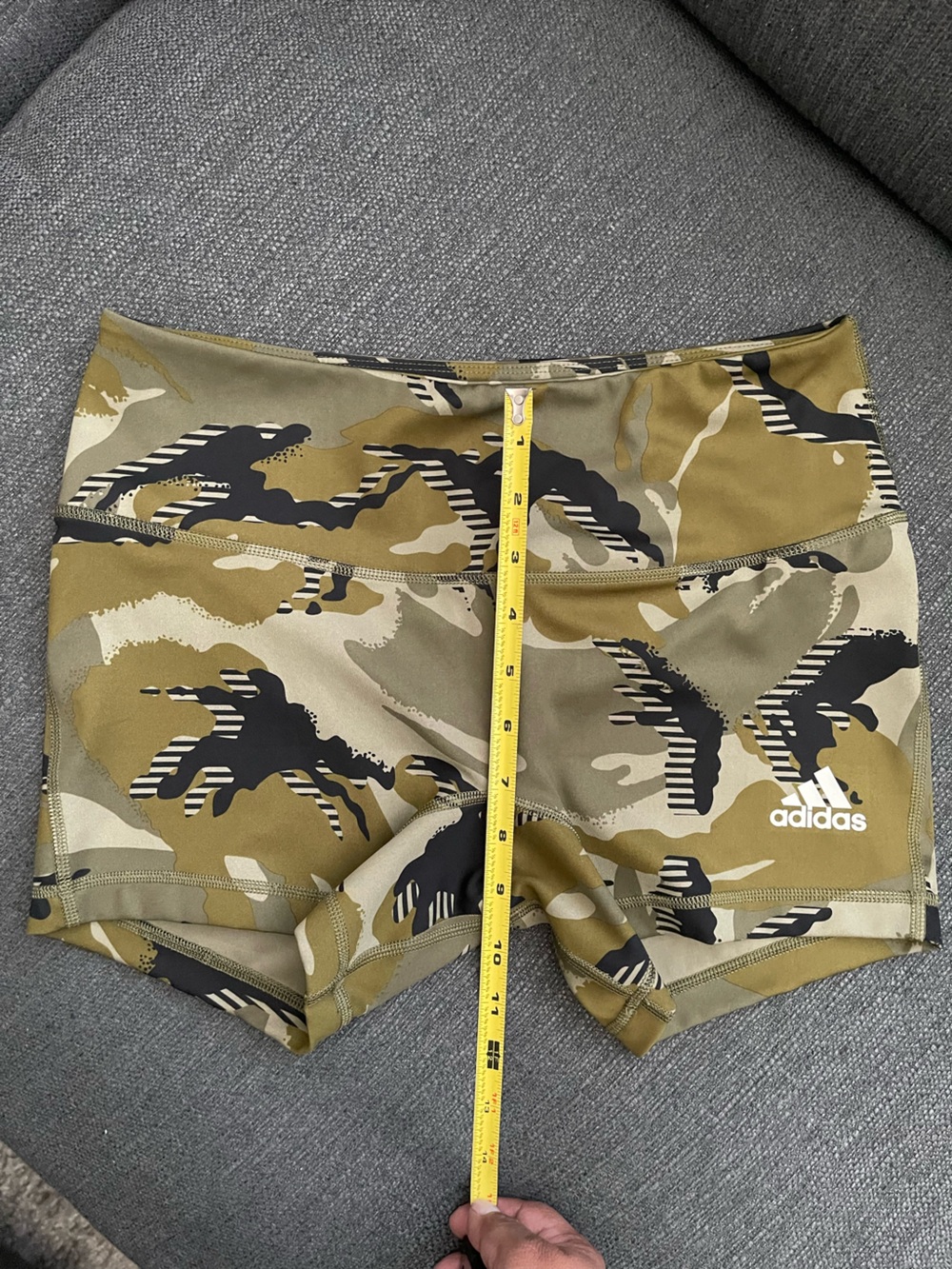 adidas Camo Performance Shorts - Olive & Black